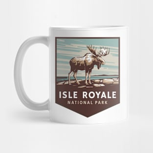 Isle Royale National Park moose Mug